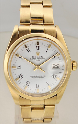 Rolex date tutto oro - date,