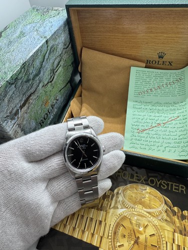 Rolex air king 1997 - 1997-1998, nero