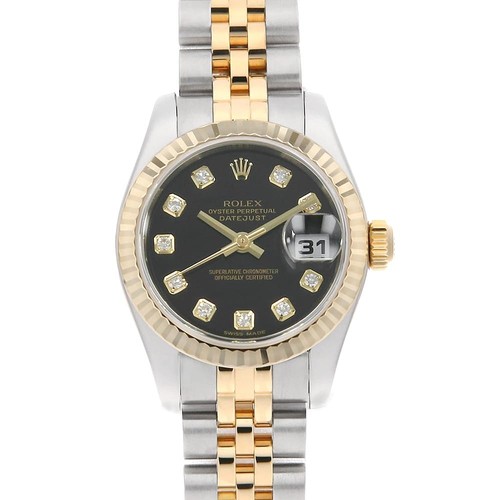 Rolex datejust 10p diamond - rolex,