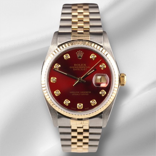 Rolex datejust 36mm - rolex, oro