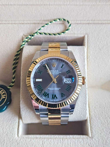 Rolex datejust wimbledon - datejust, 41